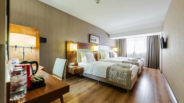 غرفة قياسية ثلاثية بسرير مزدوج، Kent Hotel 2/4