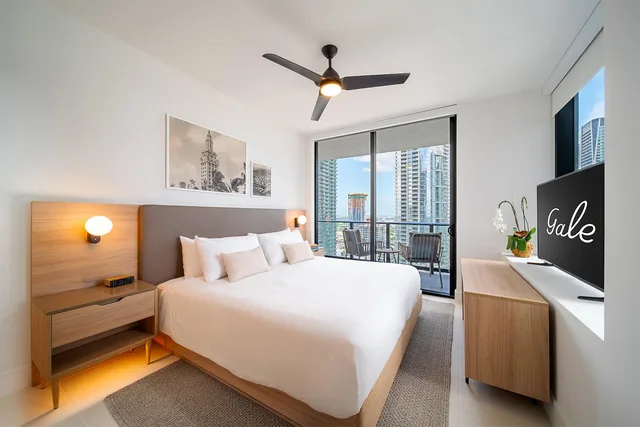 2 Bedrooms, Skyline, Residence, Balcony, Kitchen، Gale Miami Hotel and Residences 1/1