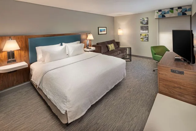 Room, King Bed, Hampton Inn Asheville Tunnel Road 1/3