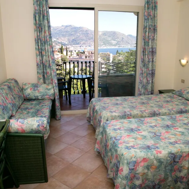 غرفة بسرير مزدوج أو سريرين منفصلين بإطلالة، Villa Bianca Resort 4/6