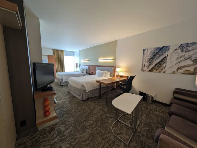 استوديو بسرير كينج مع أريكة لذوي الإعاقة، Springhill Suites By Marriott Chicago Waukegan Gurnee 2/6