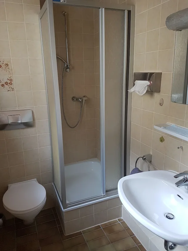 غرفة مفردة بسرير فردي، Kurhotel Roswitha 8/8