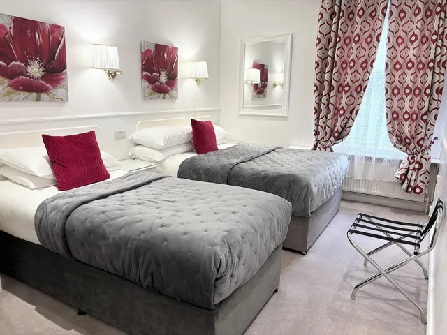 غرفة بسريرين منفصلين، Dergvale Hotel 10/10