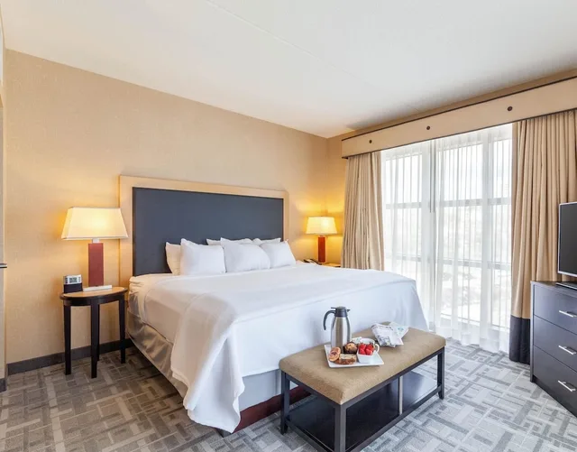 جناح بسرير كينج بإطلالة على المدينة بغرفة نوم واحدة مع أريكة، Cambria Hotel Pittsburgh - Downtown 2/10