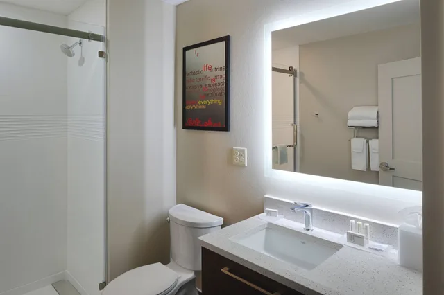 استوديو بسرير كينج مع أريكة بمطبخ صغير، TownePlace Suites by Marriott Columbus Hilliard 1/2