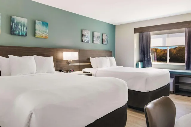 غرفة قياسية بسريرين كوين، Sleep Inn & Suites Clarion, PA Near I-80 1/4