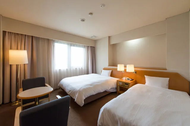 غرفة بسريرين منفصلين، Hotel Ikkeikaku 2/2