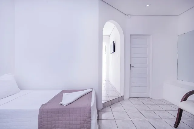 غرفة قياسية بسرير مزدوج وسرير فردي في الطابق الأرضي، Ilhabela Hotel 10/10