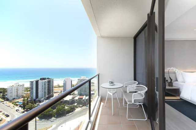Room, King Bed, Ocean View, Balcony, Jw Marriott Gold Coast Resort Spa 3/5