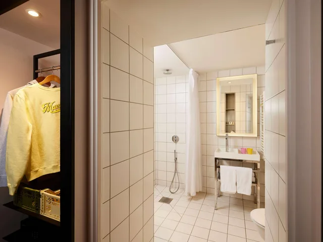 غرفة بسرير مزدوج لذوي الإعاقة، Mama Shelter Paris East 6/6