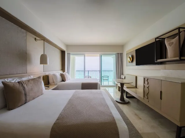 Premier, Superior, 2 Queen Beds, Ocean Front، Grand Park Royal Cancun All Inclusive 2/3