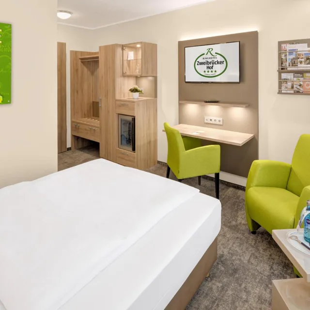 غرفة كومفورت مفردة، Ringhotel Zweibruecker Hof 3/6