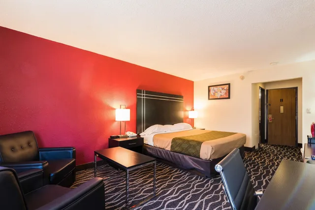غرفة بسرير كينج لذوي الإعاقة، Econo Lodge Cleveland Southeast Kent 1/6