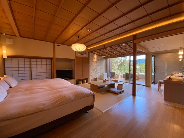 Japanese Western, Nature, Outdoor Bath، Ashikari 1/1
