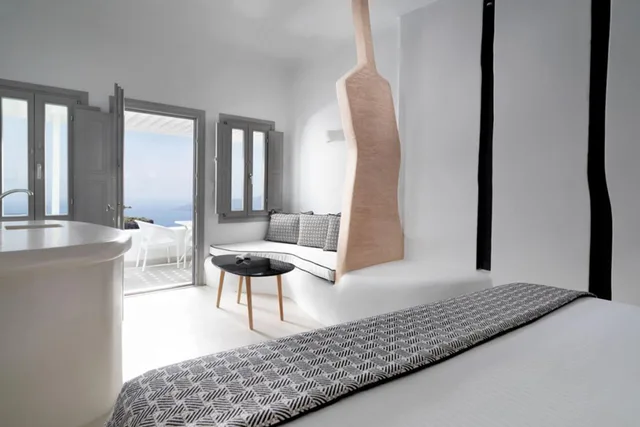 جناح بإطلالة على البحر بجاكوزي، Tholos Resort 4/5