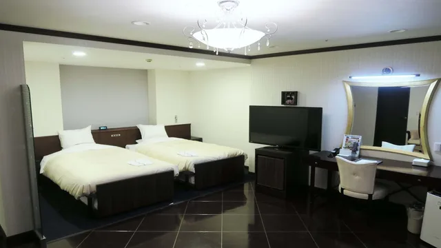 غرفة ديلوكس بسريرين منفصلين بإطلالة على النهر، Mielparque Kumamoto Hotel 1/1