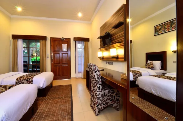 Semi Room, Premier, 2 Semi Double Beds, Segara Anak Hotel 1/1