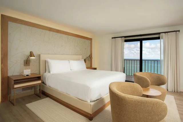 Room, King Bed, Partial Ocean View, Sofa, Accessible, Courtyard Isla Verde Beach Resort 2/3