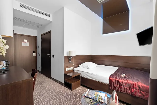 غرفة مفردة بسرير فردي، Park Hotel Diament Zabrze 1/10