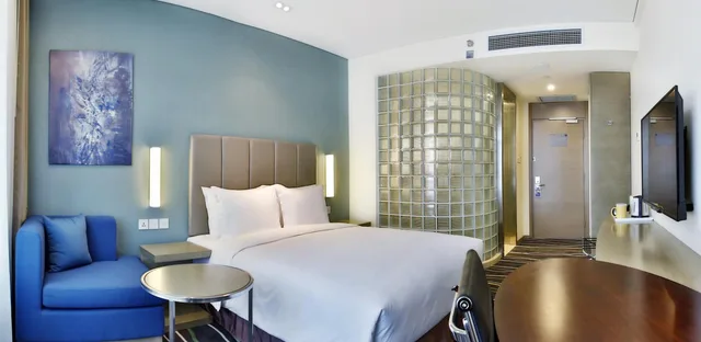 غرفة قياسية بسرير كينج وسرير كوين، HOLIDAY INN EXPRESS LANGFANG PARK VIEW 4/7