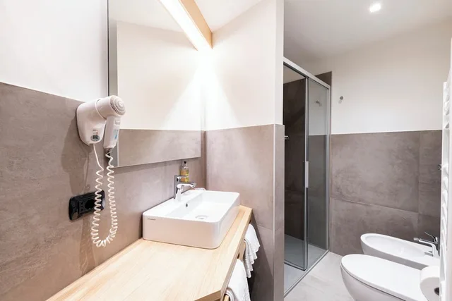 شقة ديلوكس بسريرين منفصلين بغرفة نوم واحدة مع أريكة، Residende Nevegall 7/7