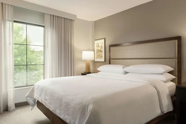 2 Rooms, Suite, King Bed, Sofa, Embassy Suites By Hilton Atlanta Alpharetta 1/3
