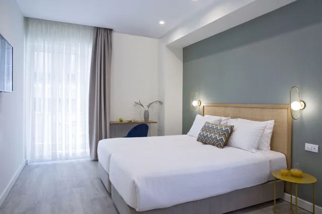 غرفة ديلوكس بشرفة، Hypnos Inn Athens Hotel 1/5