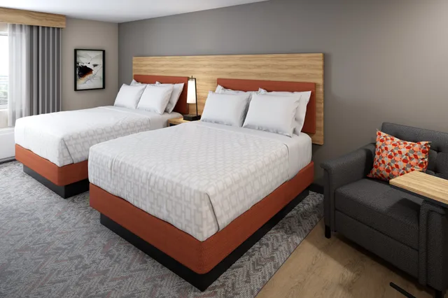 جناح استوديو بسريرين كوين، Hawthorn Suites By Wyndham Panama City Beach Fl 1/4