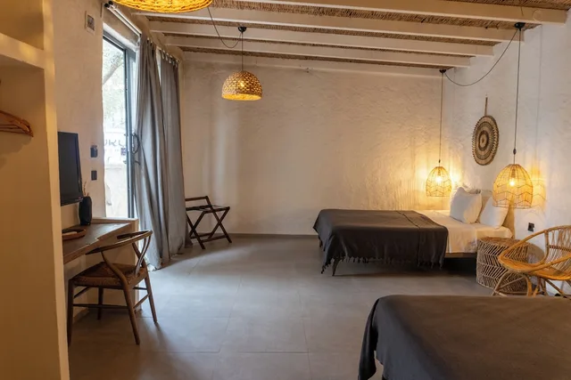 غرفة فاخرة رباعية بسريرين كوين، Agustos Hotel Alacati 7/10