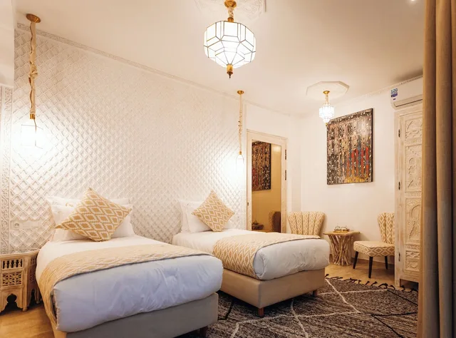 جناح جونيور بثلاثة أسرّة، Riad Andalla Spa 5/10