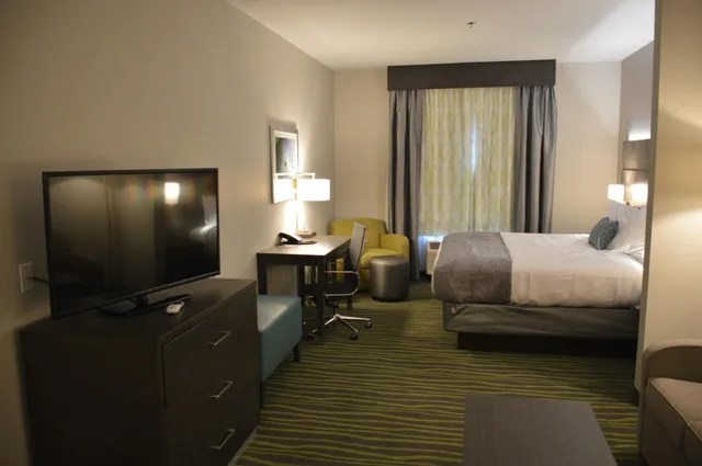 جناح بسرير كينج بحوض استحمام لذوي الإعاقة، Best Western Plus At Prien Lake Inn And Suites 8/10