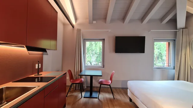 شقة بسرير مزدوج بغرفة نوم واحدة، Venice Michelangelo Hotel 7/10