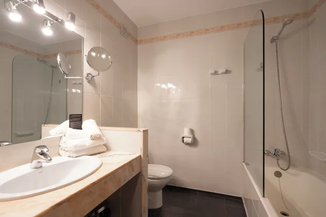 شقة بسرير مزدوج بغرفة نوم واحدة مع أريكة، Anyos Park Apartamentos 4/6