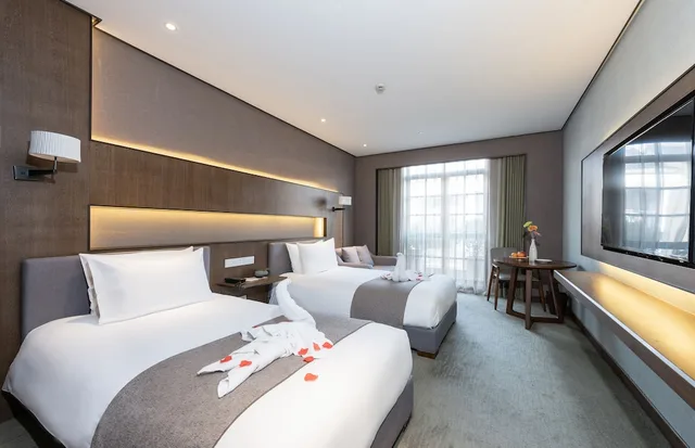غرفة ديلوكس بسريرين منفصلين، TEA BOUTIQUE HOTEL WEST LAKE 1/3