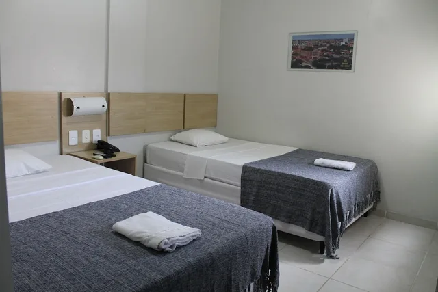 غرفة قياسية بسريرين منفصلين، Hotel Do Largo Manaus 1/1