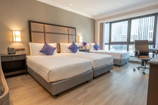 غرفة ثلاثية ركنية بثلاثة أسرّة، NH Bangkok Sukhumvit Boulevard 4/9