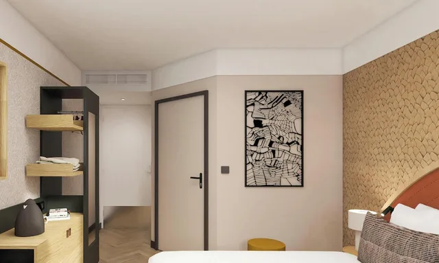 جناح جونيور بسرير مزدوج، MERCURE Chartres Est 6/8
