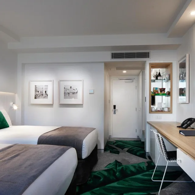 Resort, Twin Beds, Ocean View, The Ville Resort - Casino 2/5