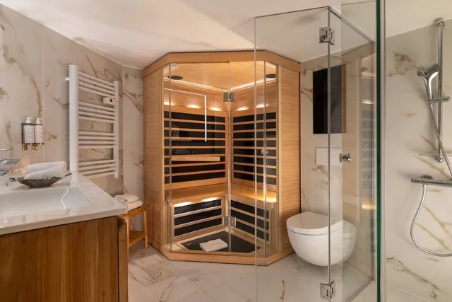 غرفة بسرير كوين، HOTEL DE SEINE 4/4