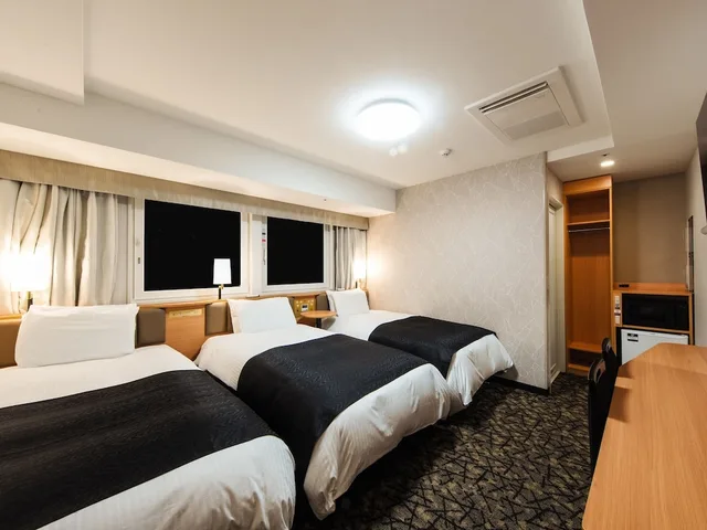 Standard, Triple, 3 Beds, APA Hotel & Resort Osaka Namba Ekimae Tower 1/7