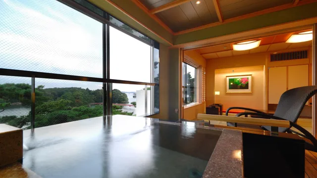 Semi Western, Style, Suite, Ocean View, High Floor, Main Building, Komatsukan Kofutei 1/1