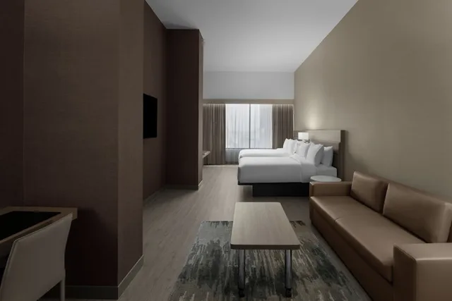 غرفة بسريرين كوين بإطلالة على المدينة، AC Hotel by Marriott San Antonio Riverwalk 6/8