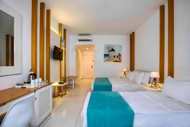 غرفة سوبيريور بسرير مزدوج بشرفة، Labranda Tmt Bodrum Resort Hotel 2/5
