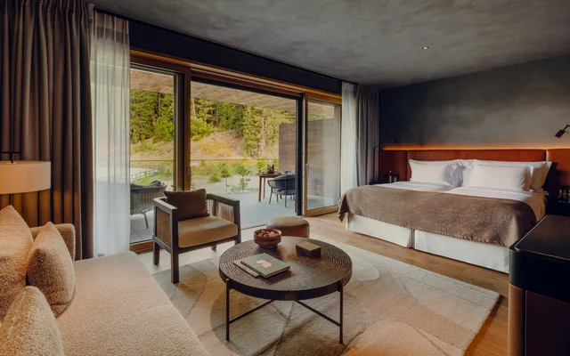 غرفة بريميوم سوبيريور بشرفة، Six Senses Crans Montana 1/2