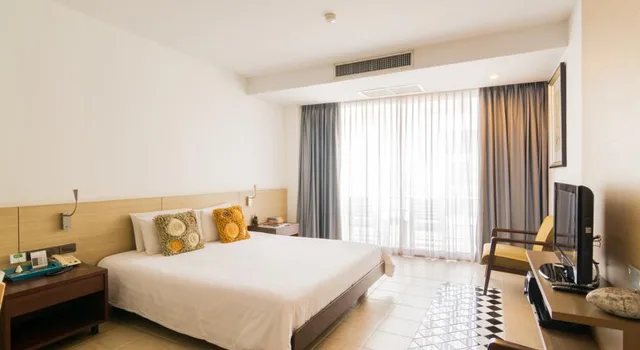 غرفة بسرير مزدوج أو سريرين منفصلين بإطلالة على البحر، Baboona Beachfront Living 1/1
