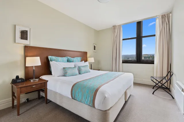شقة استوديو بسرير كينج، Launceston Central Apartment Hotel 1/10