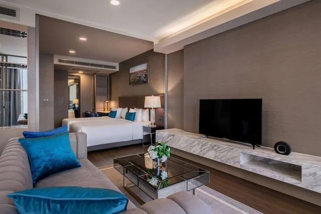 استوديو تنفيذي بسرير كينج، Wyndham Bangkok Queen Convention Centre 6/10
