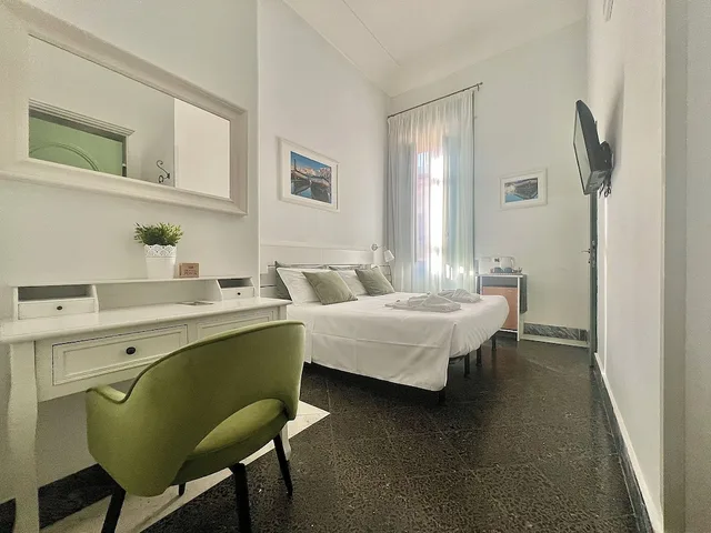 غرفة بسريرين منفصلين بشرفة، Hotel Posta 9/9