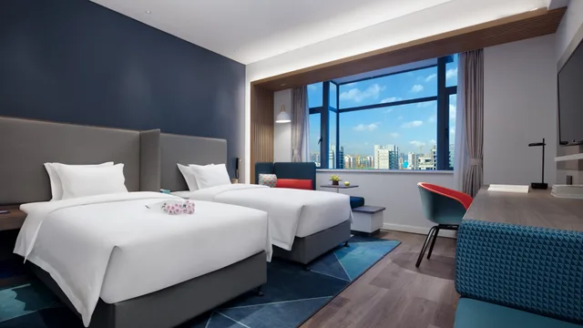 غرفة قياسية بسريرين منفصلين، Holiday Inn Express Hengyang High-Tech Zone 3/6