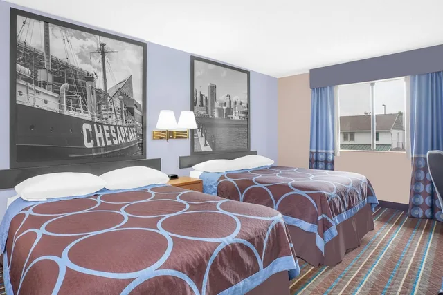 غرفة قياسية بسريرين كوين، Super 8 by Wyndham Havre De Grace Aberdeen Area 2/7